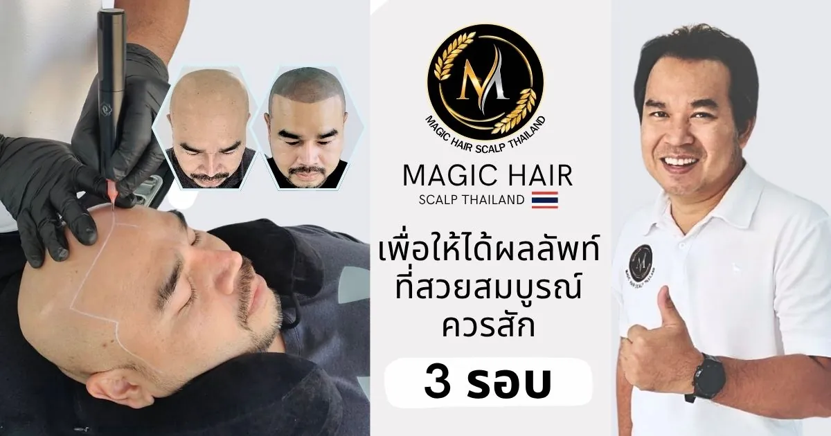 ตอบคำถามที่พบบ่อยเกี่ยวกับการทำ Scalp MicroPigmentation